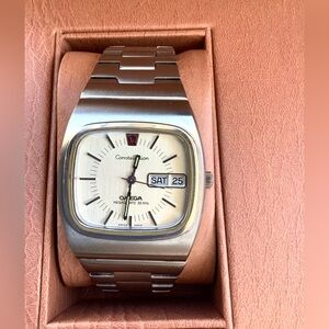 Omega Men's Stainless Steel mens Watch 🌟
